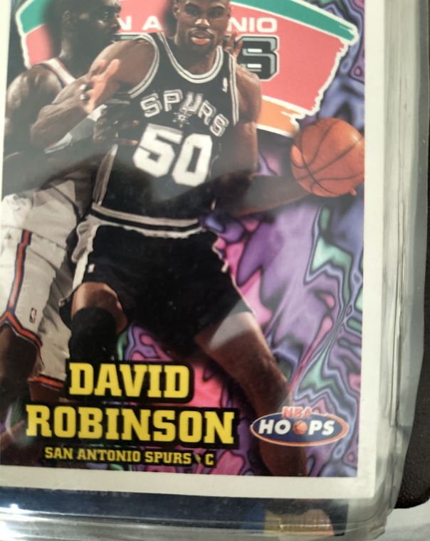 1997-98 Hoops #306 David Robinson — front