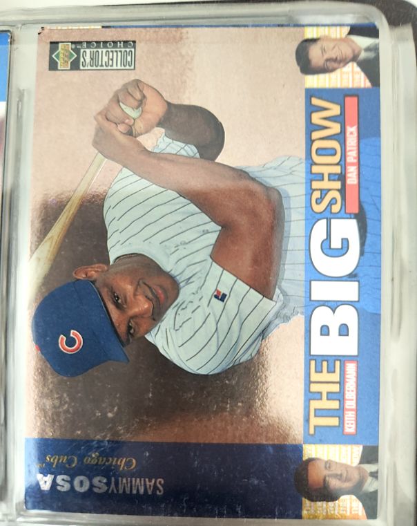 1997 Upper Deck Collector's Choice The Big Show #14 Sammy Sosa — front