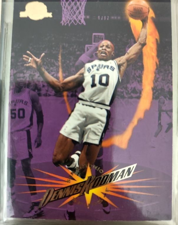 1995-96 SkyBox Premium #111 Dennis Rodman San Antonio Spurs — front