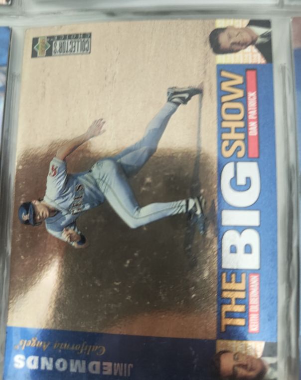 1997 Upper Deck Collector's Choice The Big Show #12 Jim Edmonds — front