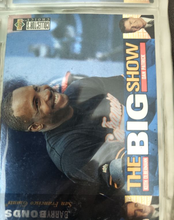 1997 Upper Deck Collector's Choice The Big Show #40 Barry Bonds — front