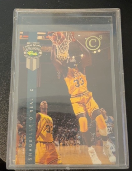 1992 Classic 4 Sport #PR1 Shaquille O'Neal — front