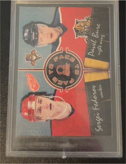 1998-99 Pacific Omega Face to Face #4 Sergei Fedorov Pavel Bure — front