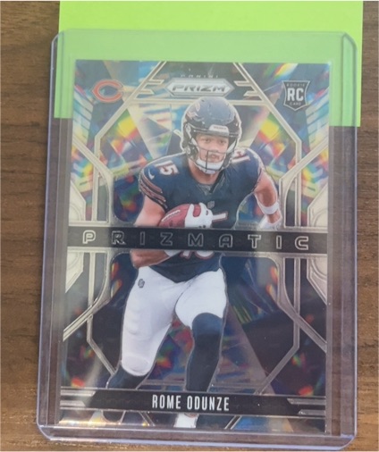 2024 Panini Prizm #9 Rome Odunze Prizmatic — front