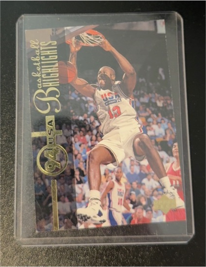 1994-95 Upper Deck #178 Shaquille O'Neal USA Basketball Highlights — front