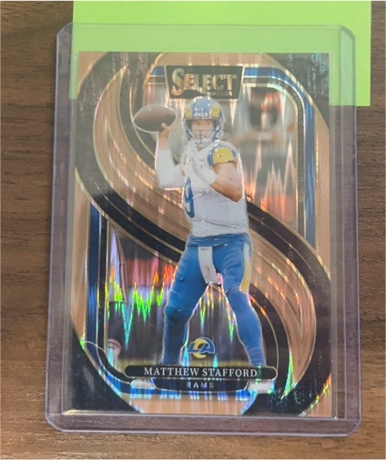2024 Panini Select Premier Level #182 Matthew Stafford — front