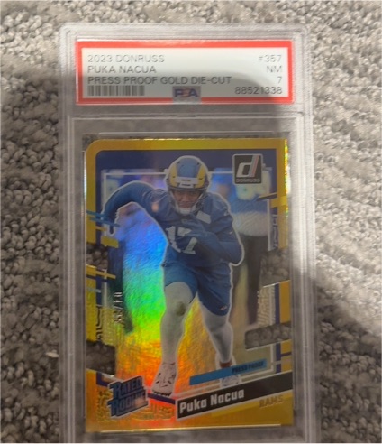 2023 Donruss #357 Puka Nacua — front