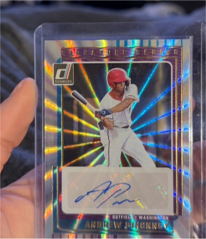 2025 Donruss Signature Series #SG-APK Andrew Pinckney — front
