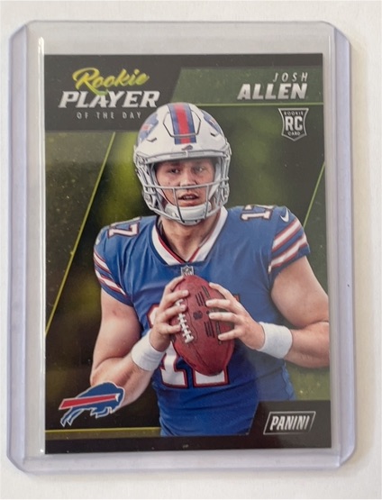 2018 Panini Player of the Day #R2 Josh Allen — front