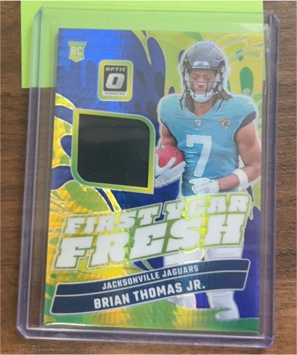 2024 Donruss Optic #FYF-BTJ Brian Thomas Jr. — front