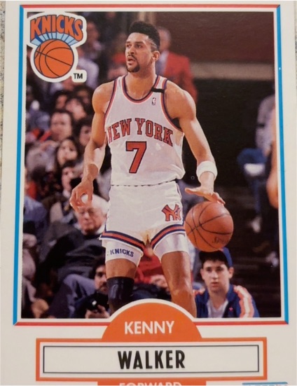 1990-91 Fleer #130 Kenny Walker — front