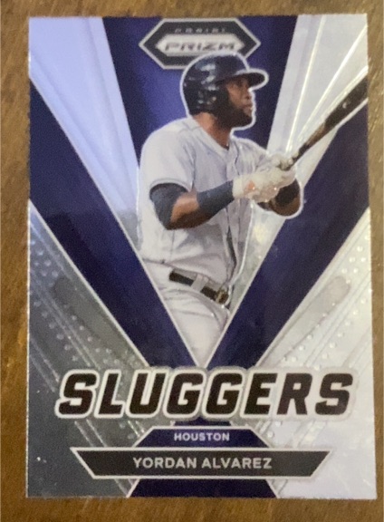2022 Panini Prizm Sluggers #SL-1 Yordan Alvarez — front