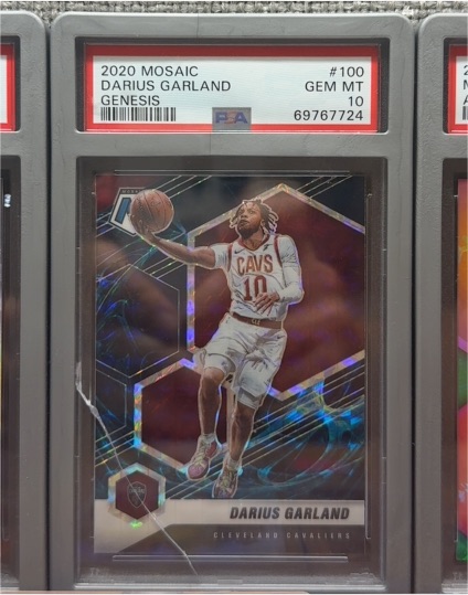 2020 Mosaic #100 Darius Garland — front