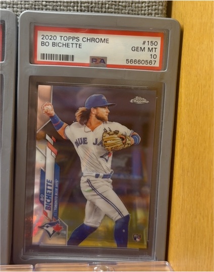 2020 Topps Chrome #150 Bo Bichette — front