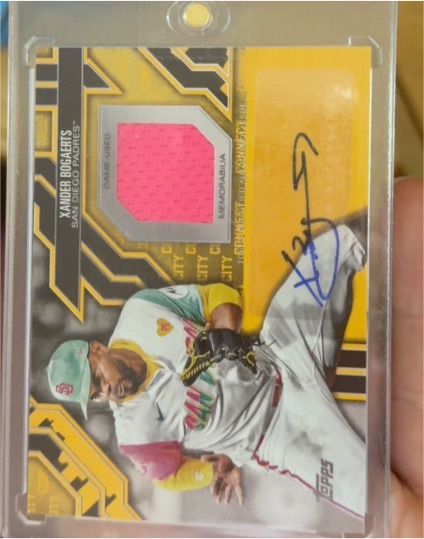2025 Topps City Connect #CC-XB Xander Bogaerts — front