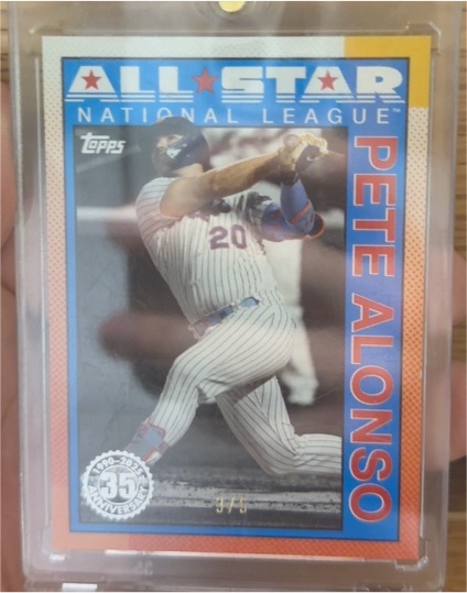 2025 Topps Series 2 1990 Topps Baseball All-Stars #90AS-15 Pete Alonso — front