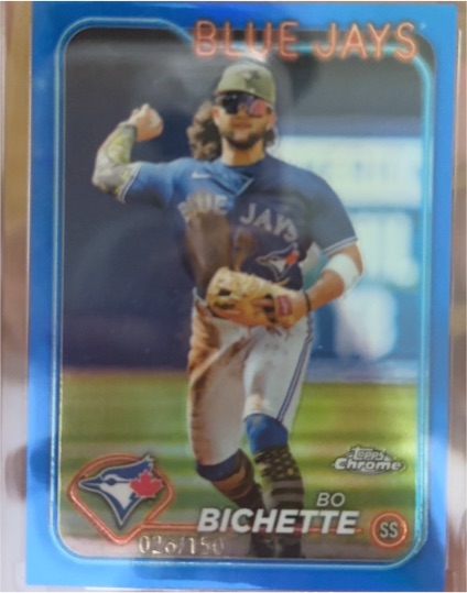 2024 Topps Chrome #27 Bo Bichette — front