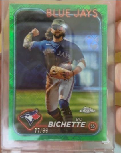 2024 Topps Chrome #27 Bo Bichette — front