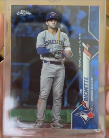 2020 Topps Chrome Update #U-1 Bo Bichette — front