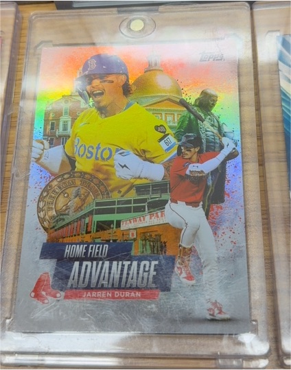 2025 Topps Series 2 #HA-24 Jarren Duran Home Field Advantage — front