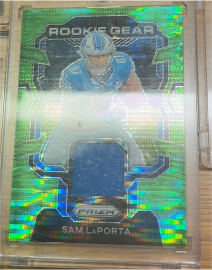 2023 Panini Prizm Football #RG-SL Sam LaPorta — front