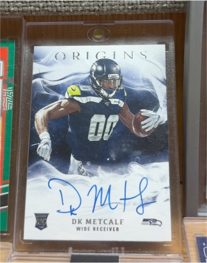 2019 Panini Origins #RA-DM DK Metcalf — front
