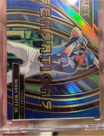 2024 Panini Select Sensations Bobby Witt Jr. — front