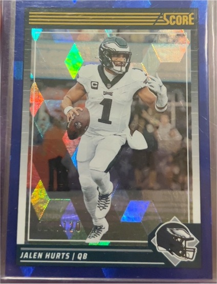 2024 Score #1 Jalen Hurts — front