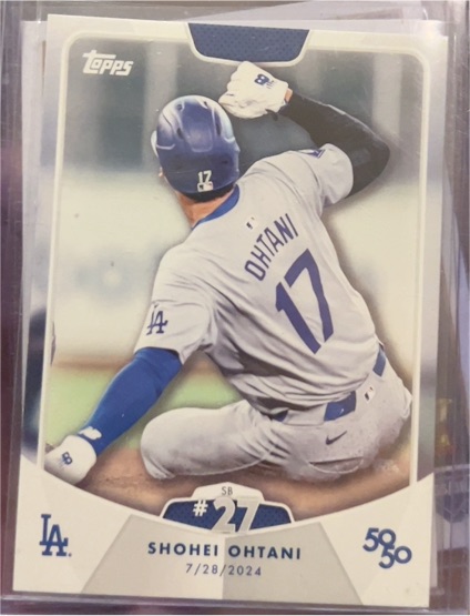 2024 Topps 50/50 #59 Shohei Ohtani — front
