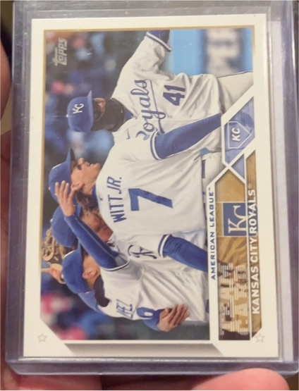 2023 Topps Series 1 #134 Bobby Witt Jr. — front