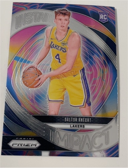 2024-25 Panini Prizm #5 Dalton Knecht Instant Impact — front