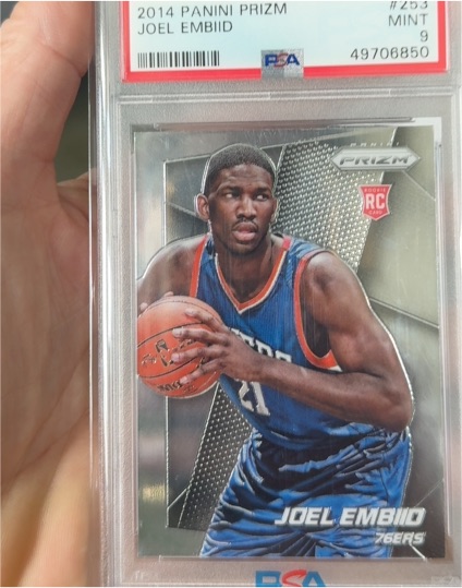 2014 Panini Prizm #253 Joel Embiid — front