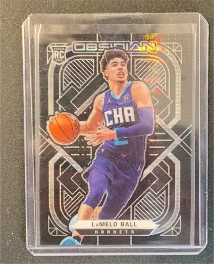 2020-21 Panini Obsidian #151 LaMelo Ball — front