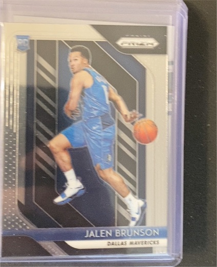 2018-19 Panini Prizm #250 Jalen Brunson — front