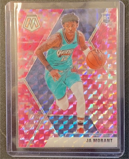 2019-20 Panini Mosaic #229 Ja Morant — front