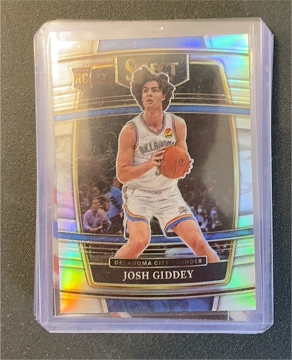 2021-22 Panini Select #58 Josh Giddey — front