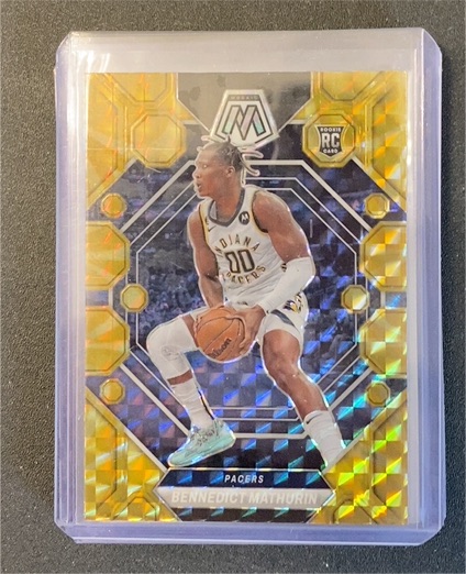 2022-23 Panini Mosaic #210 Bennedict Mathurin — front