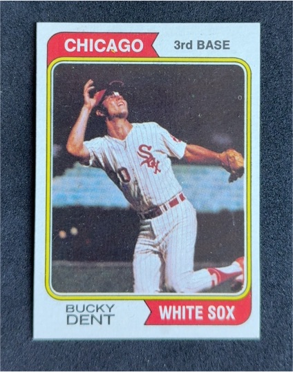 1974 Topps #582 Bucky Dent — front