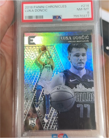 2018 Panini Chronicles #214 Luka Doncic — front