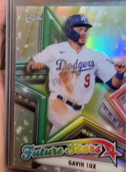 2021 Topps Chrome #FS-14 Gavin Lux Future Stars — front