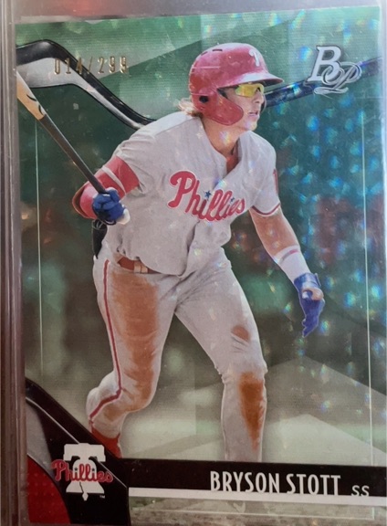 2021 Bowman Platinum #TOP-16 Bryson Stott — front
