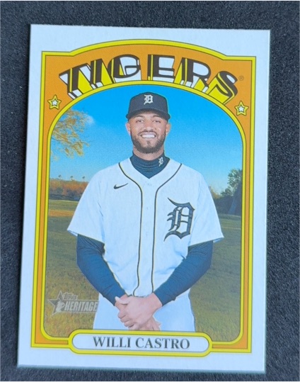 2021 Topps Heritage High Number #567 Willi Castro — front