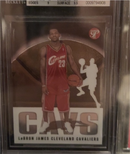 2003-04 Topps Pristine #101 LeBron James — front