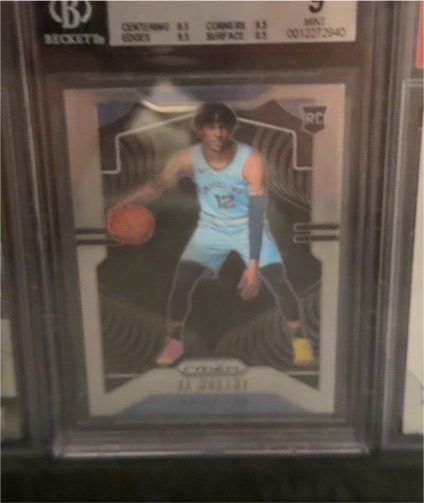 2019-20 Panini Prizm #249 Ja Morant — front