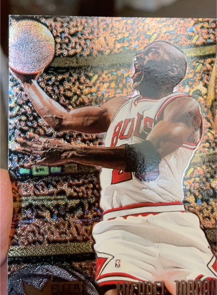 1995-96 Fleer Metal #13 Michael Jordan — front