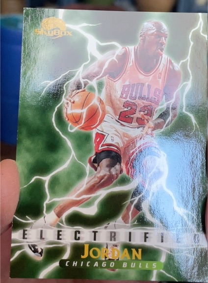1996 Skybox Electrified #278 Michael Jordan — front