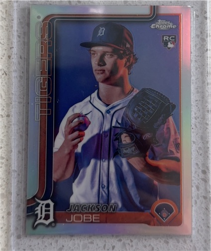 2025 Topps Chrome #249 Jackson Jobe — front
