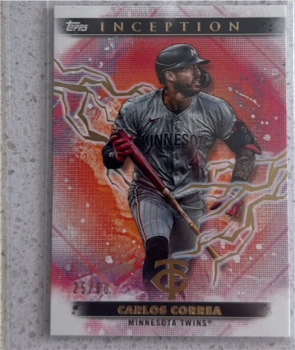 2024 Topps Inception #50 Carlos Correa — front