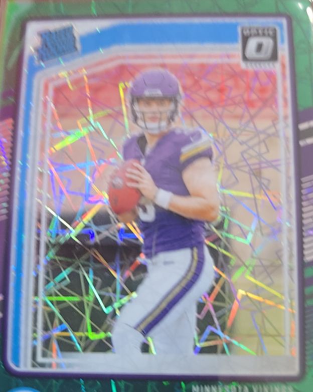 2024 Donruss Optic Rated Rookie #303 J.J. McCarthy — front