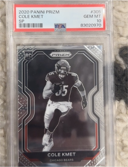 2020 Panini Prizm #305 Cole Kmet — front